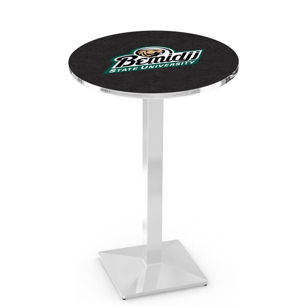 42" Chrome Bemidji State Pub Table